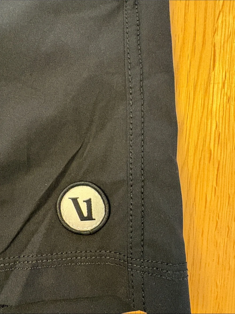 Vuori Men's Black Kore Short with Contrast Drawstring XL